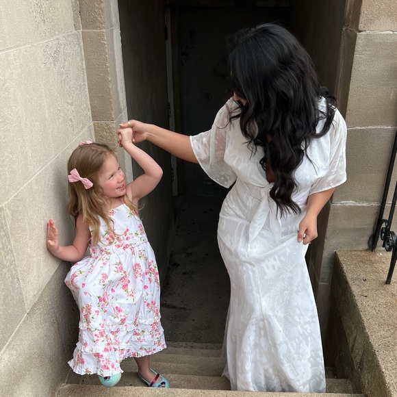 Free People white maxi dress - Picture 4 of 5